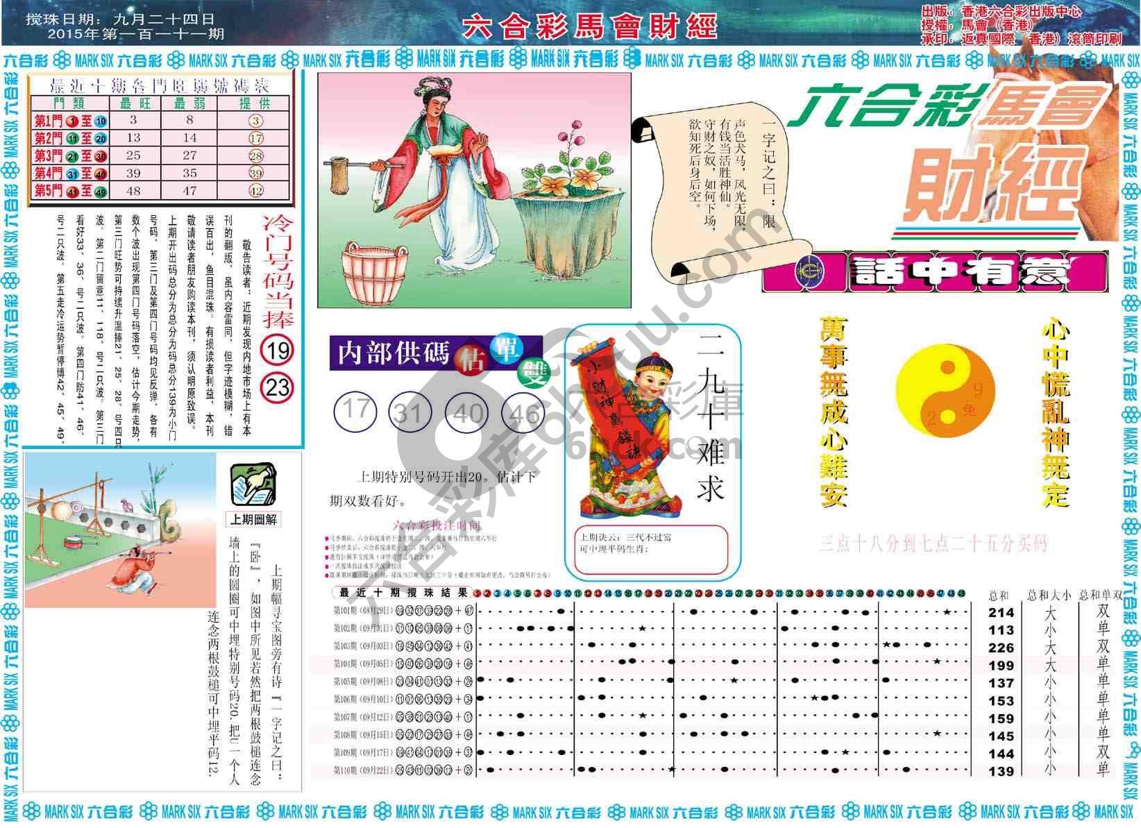 六合彩马会财经
