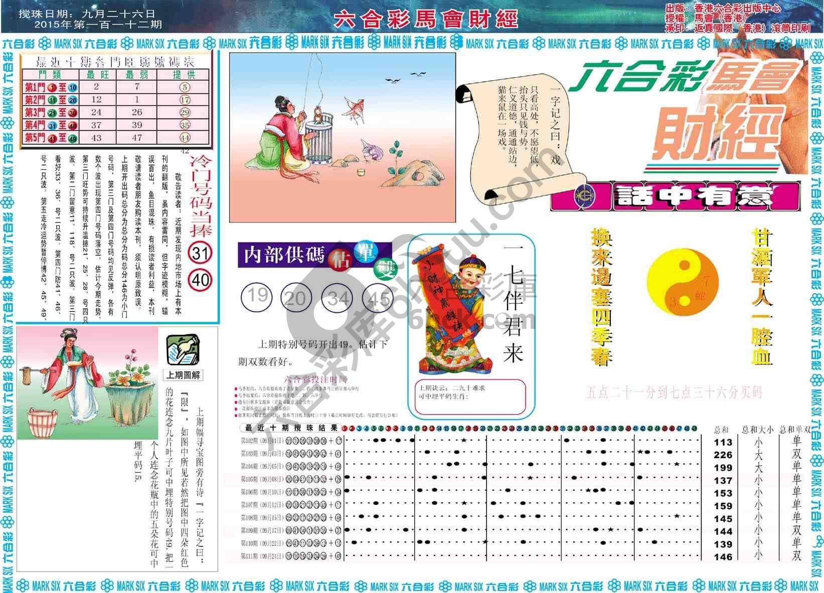 六合彩马会财经