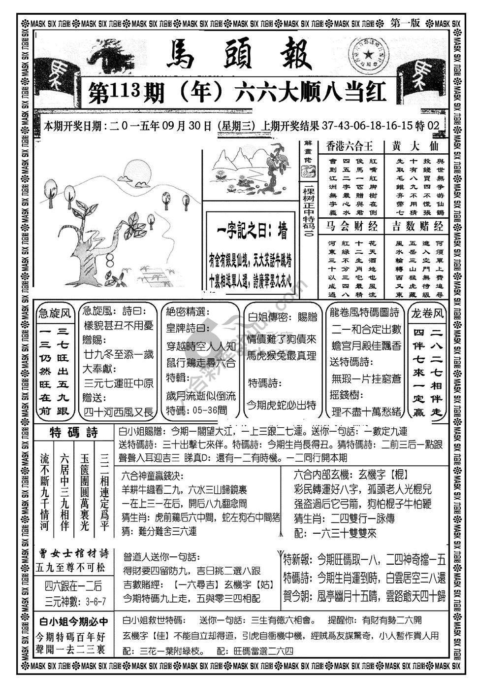 马头报