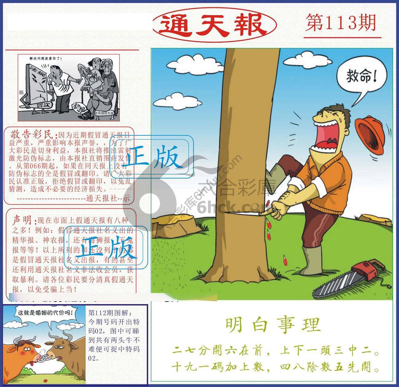 正版通天报