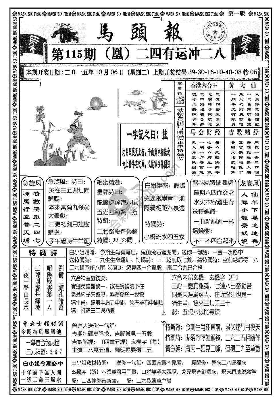 马头报
