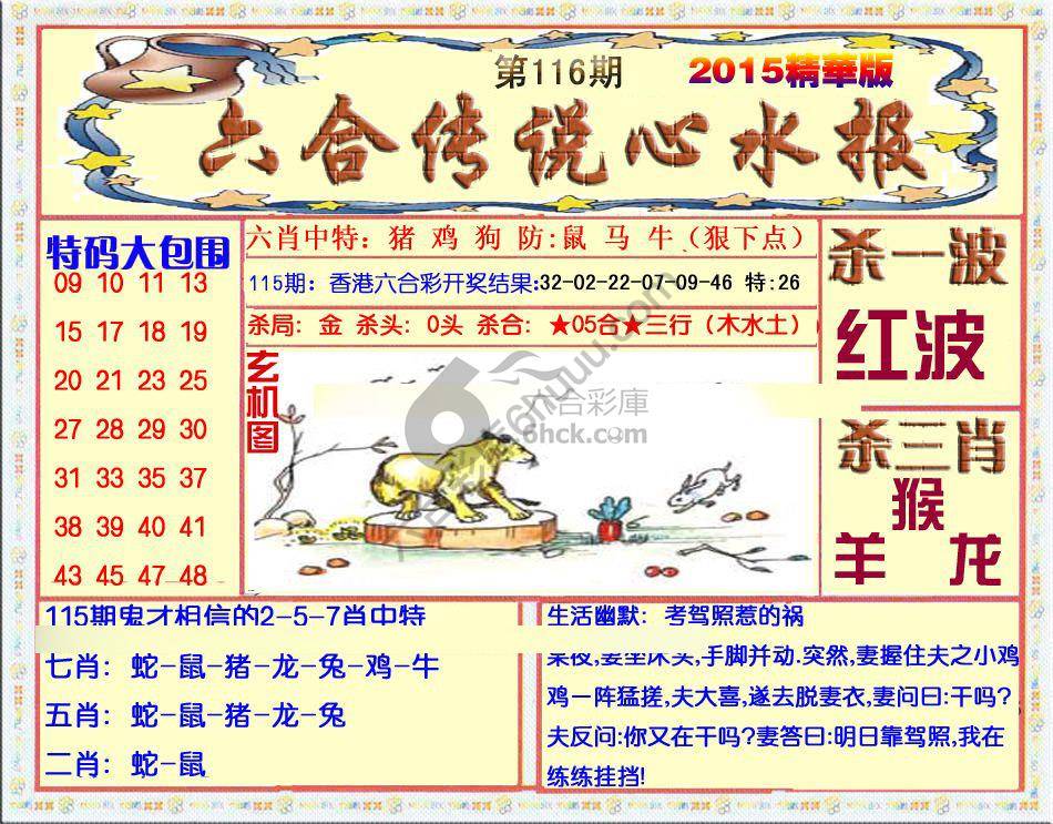 六合传说心水报