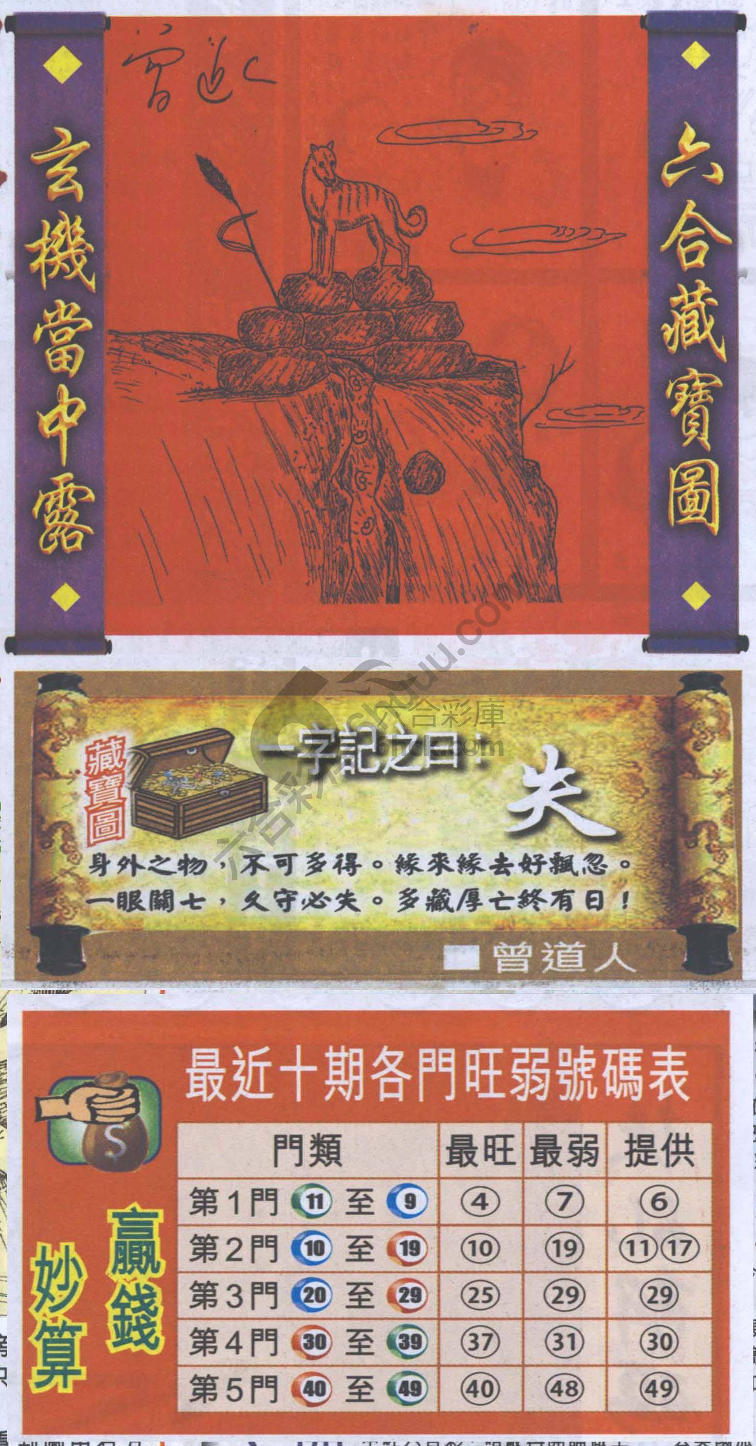 高清跑狗图