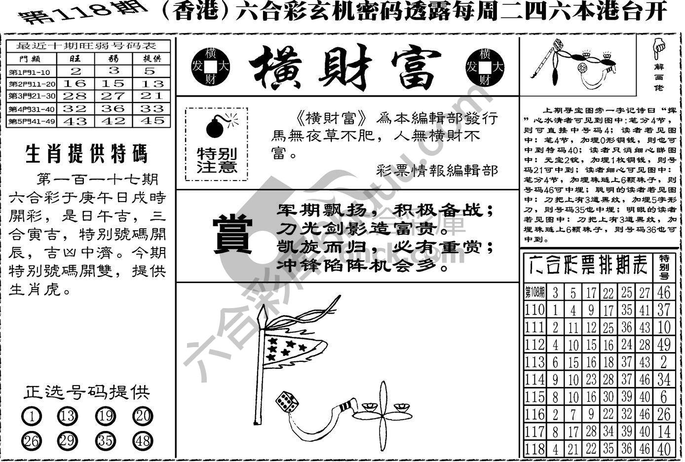 横财富