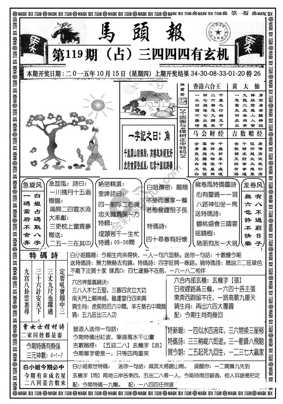 马头报