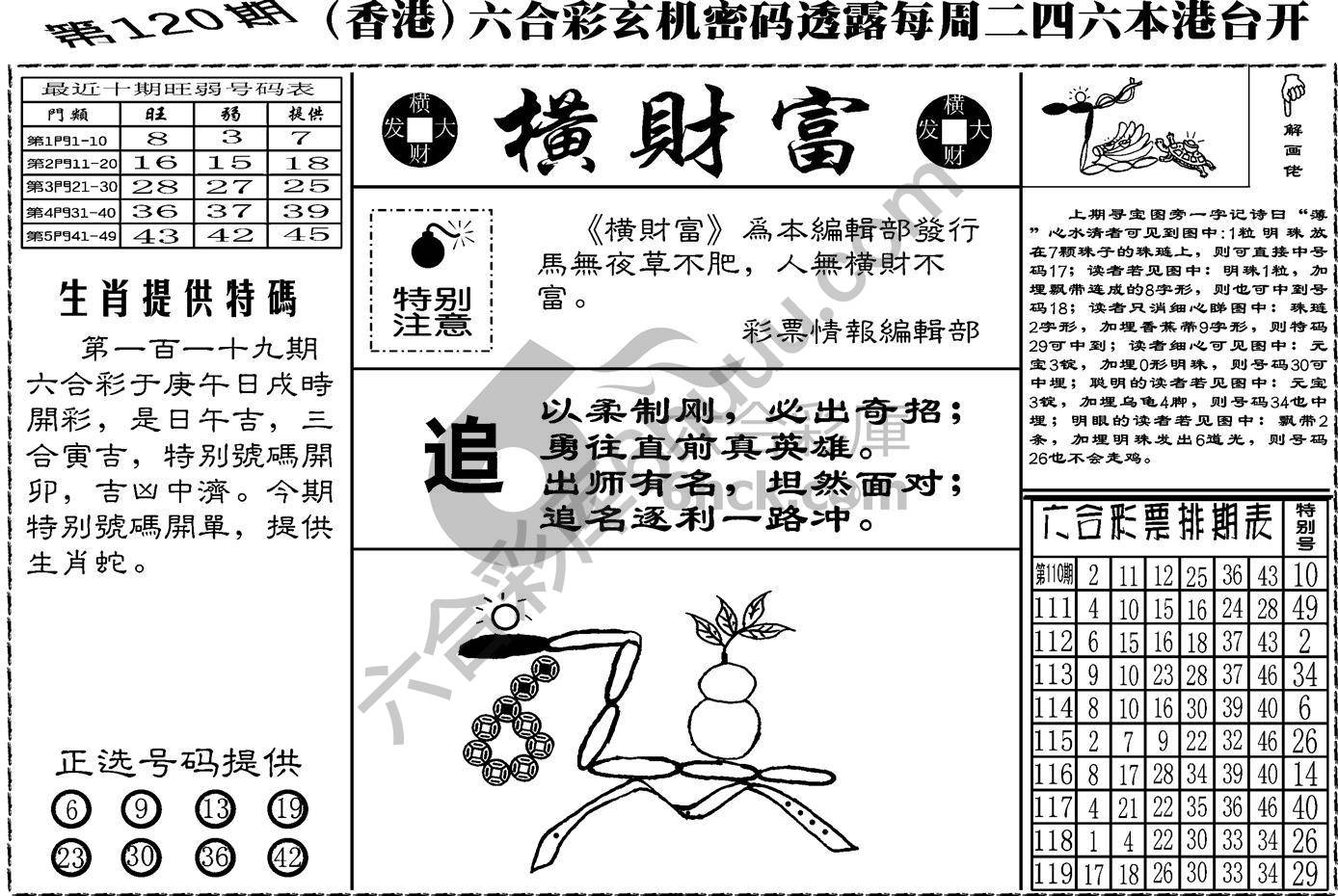 横财富