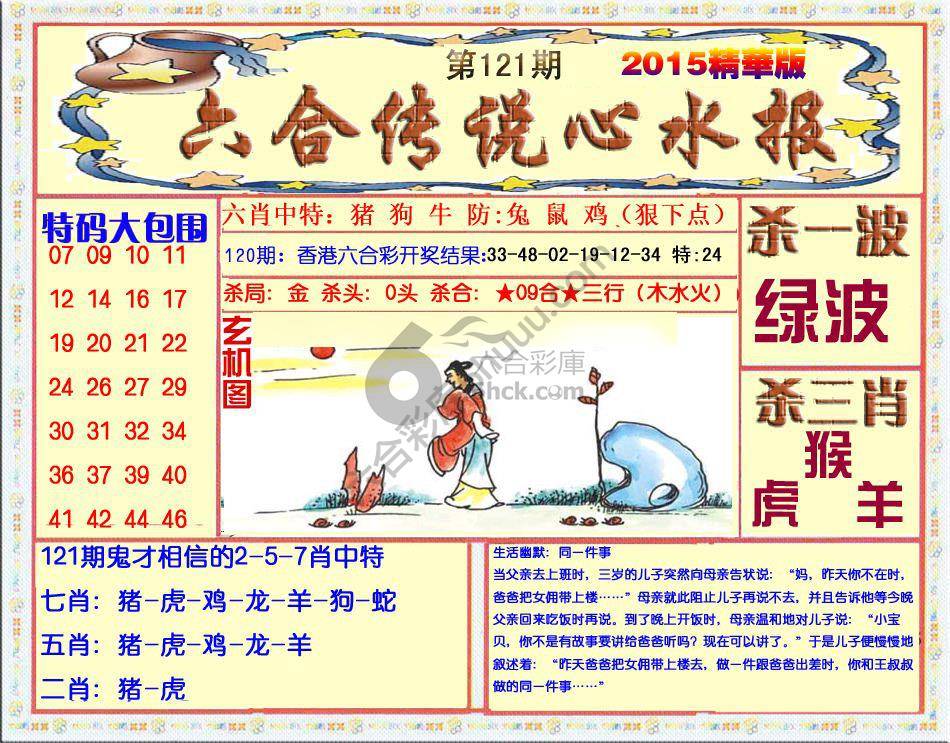 六合传说心水报
