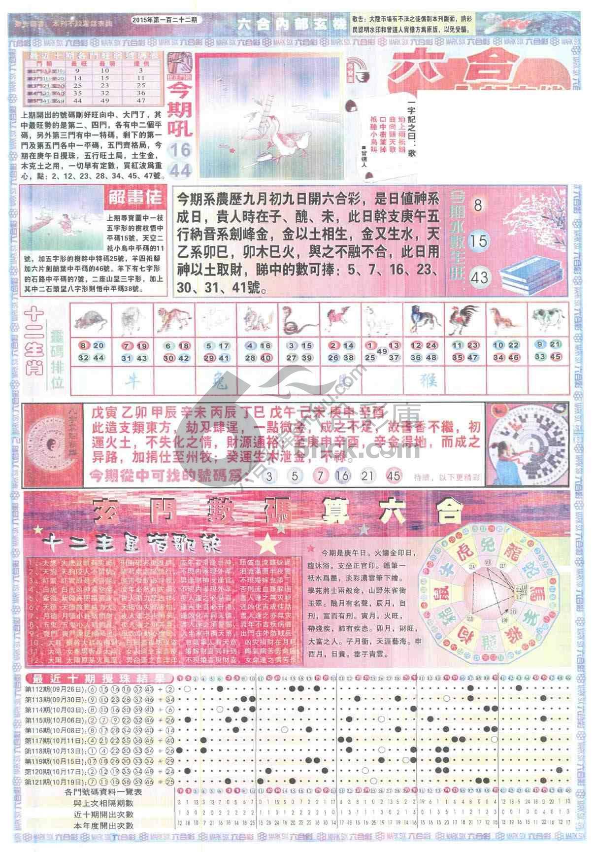 六合内部玄机