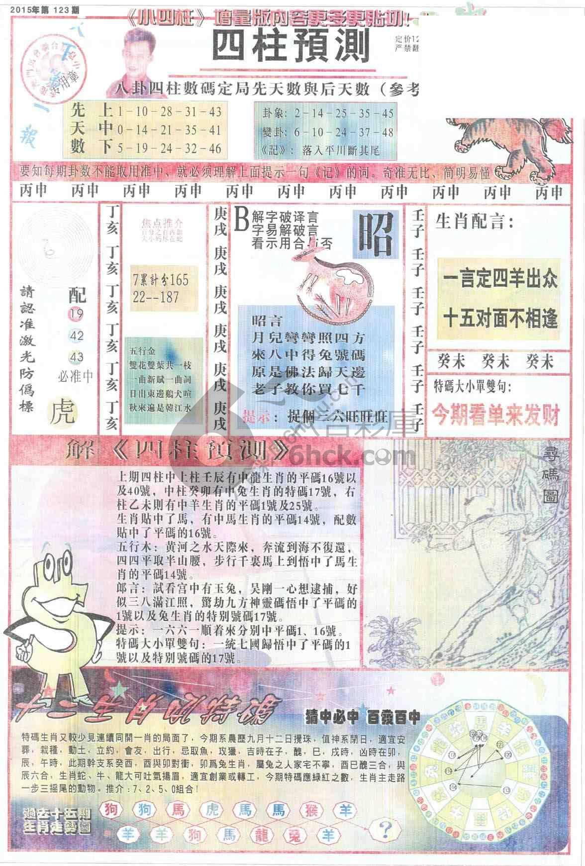 四柱预测