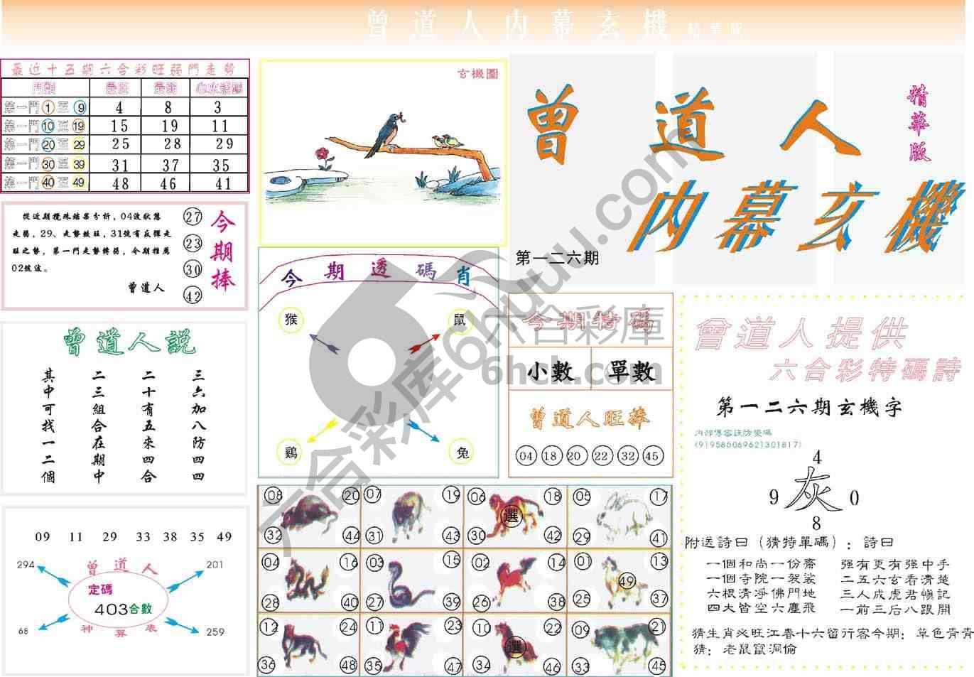曾道人内幕玄机(精华版)