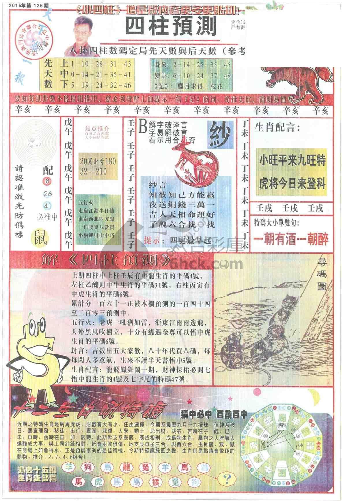 四柱预测