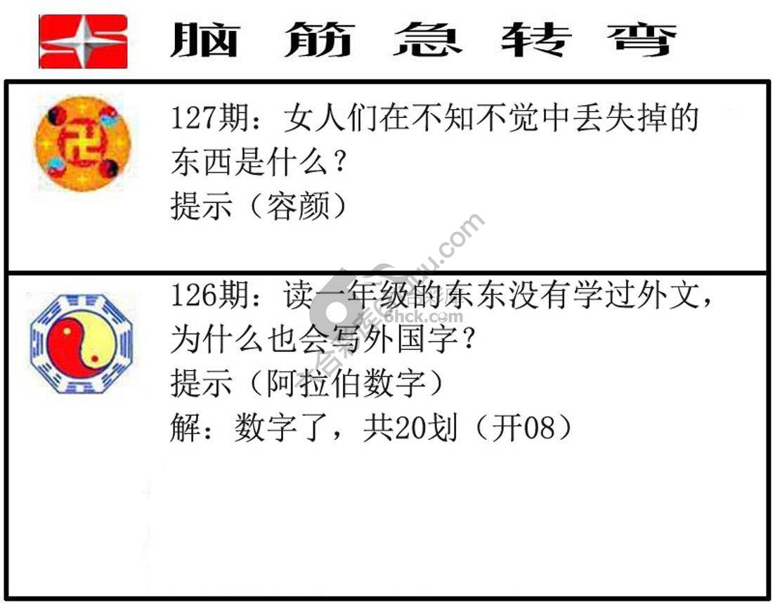 脑筋急转弯