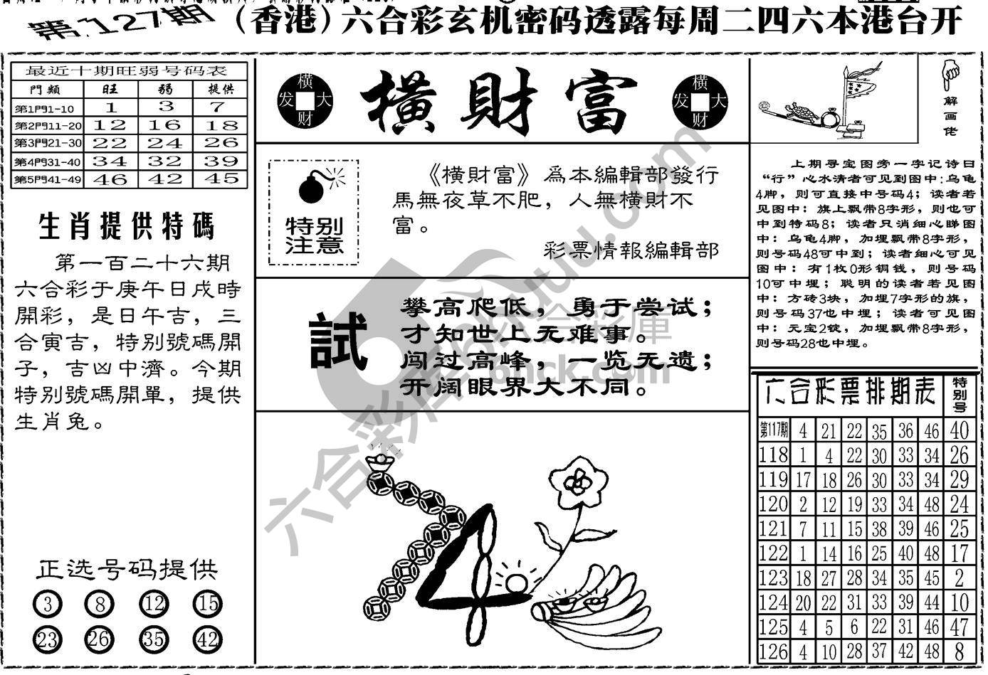 横财富
