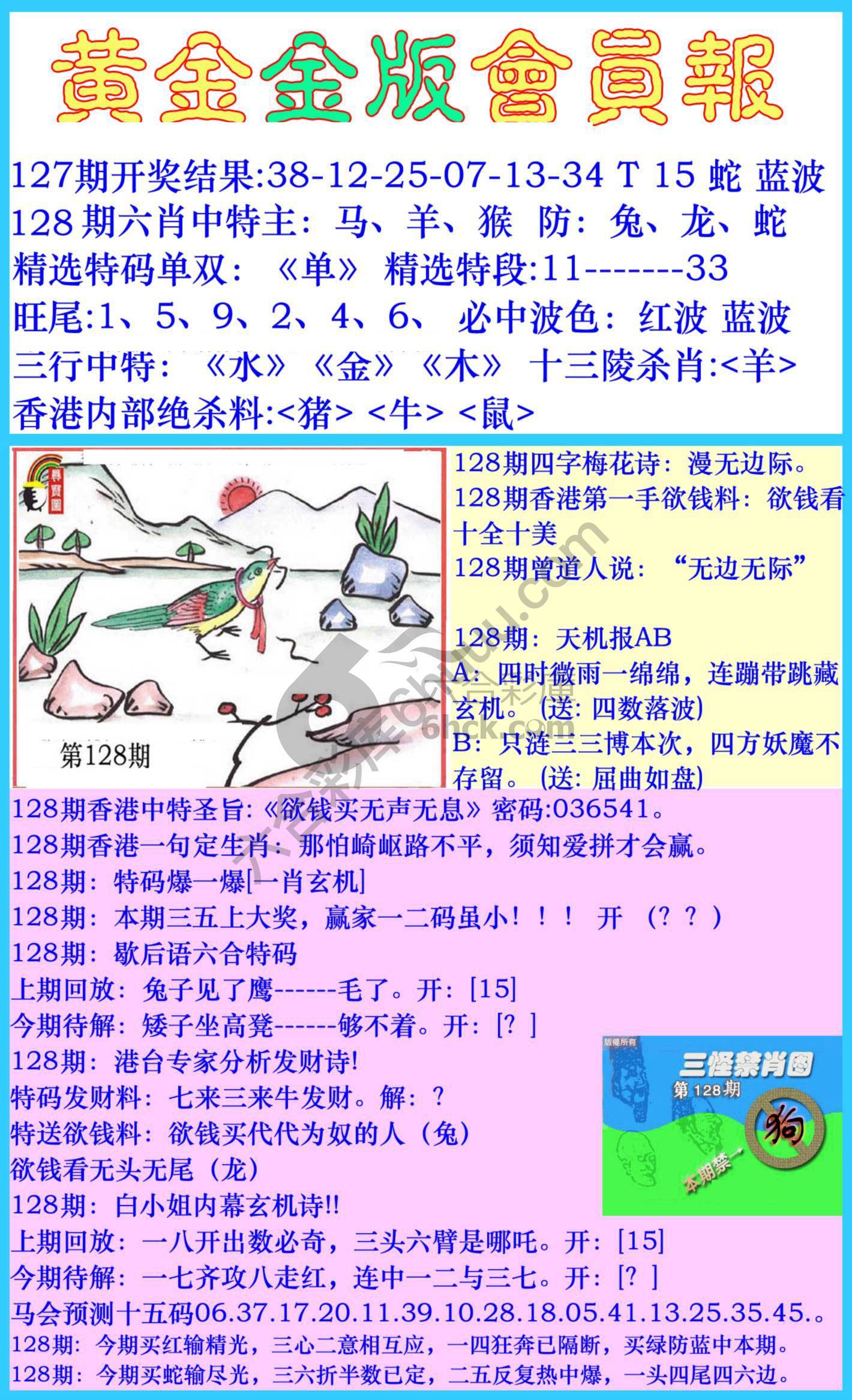 黄金金版会员报