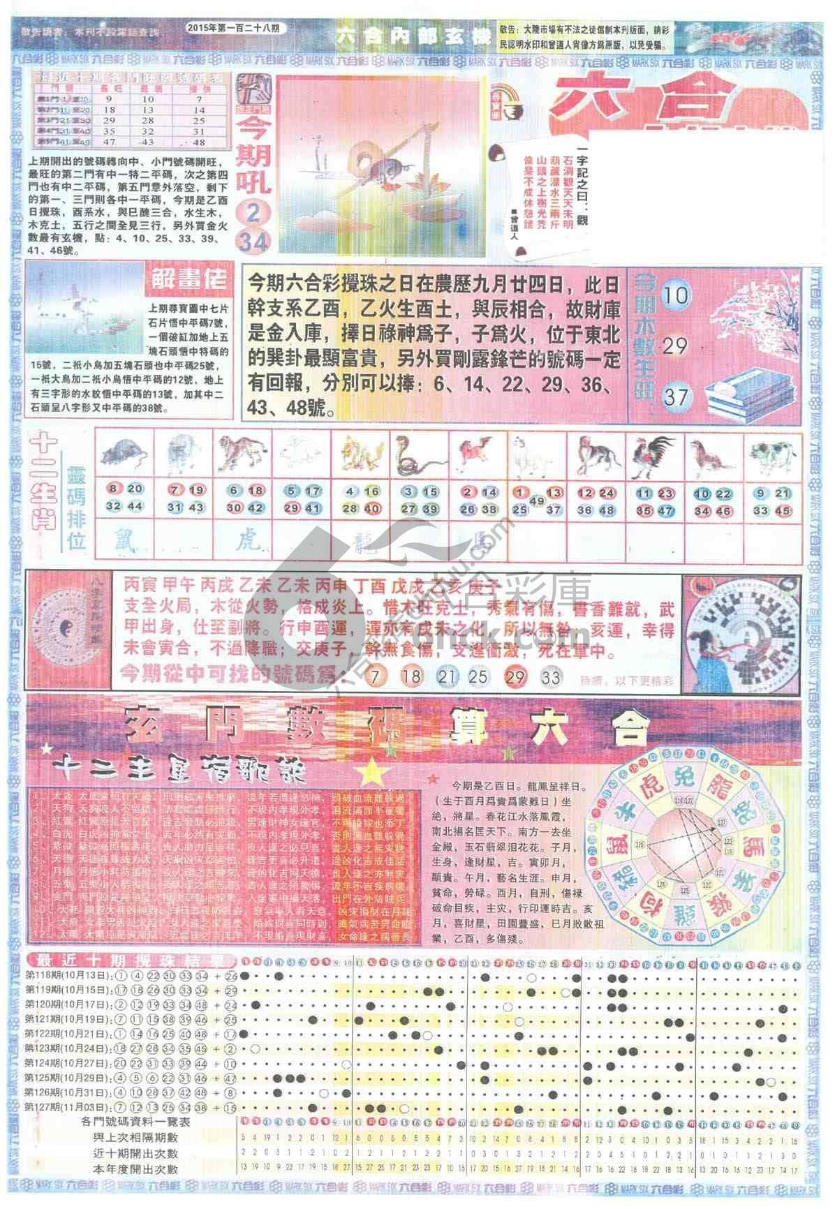 六合内部玄机