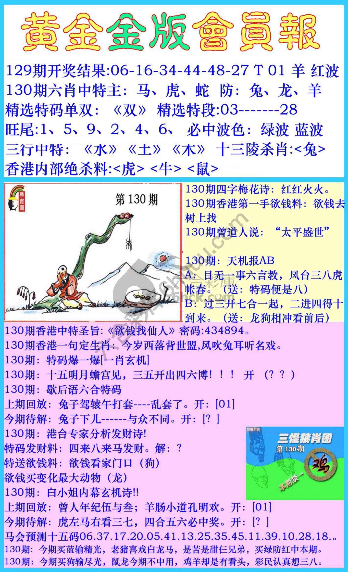 黄金金版会员报