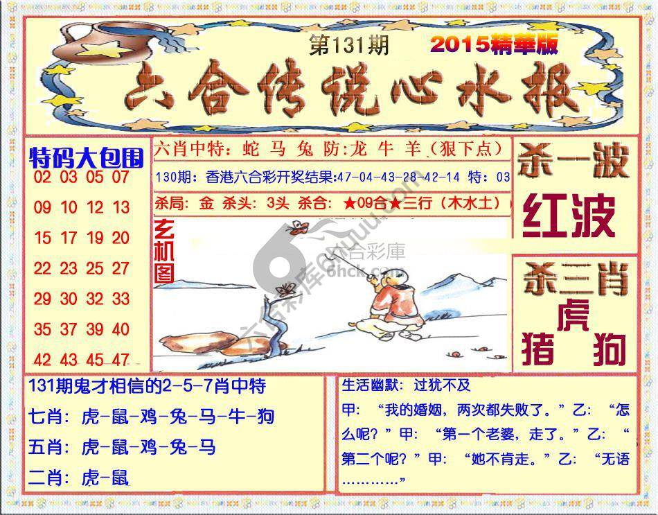 六合传说心水报
