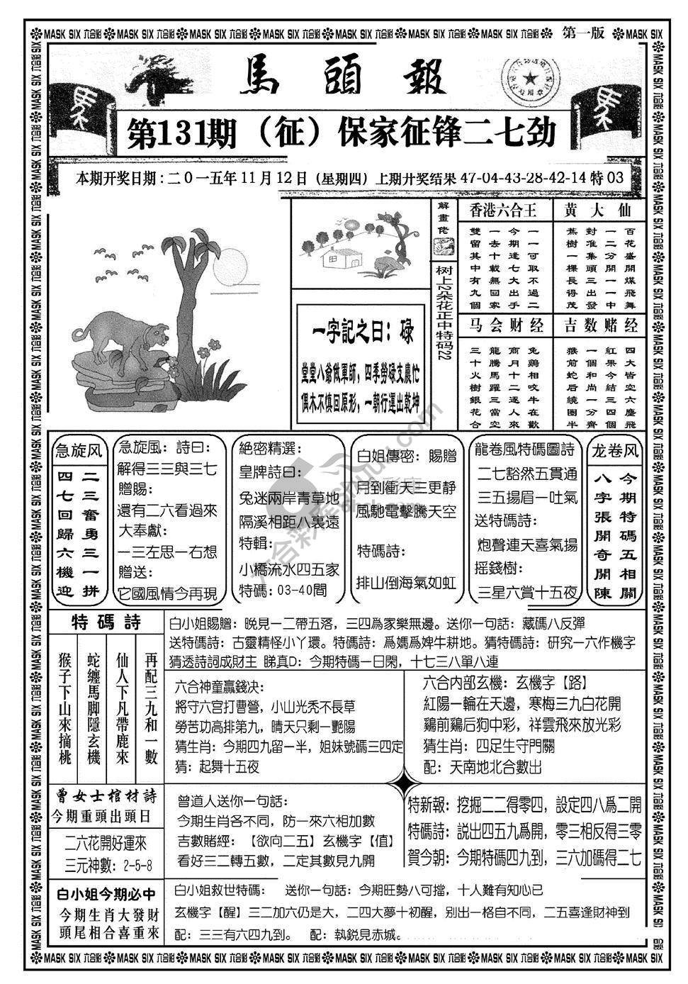 马头报