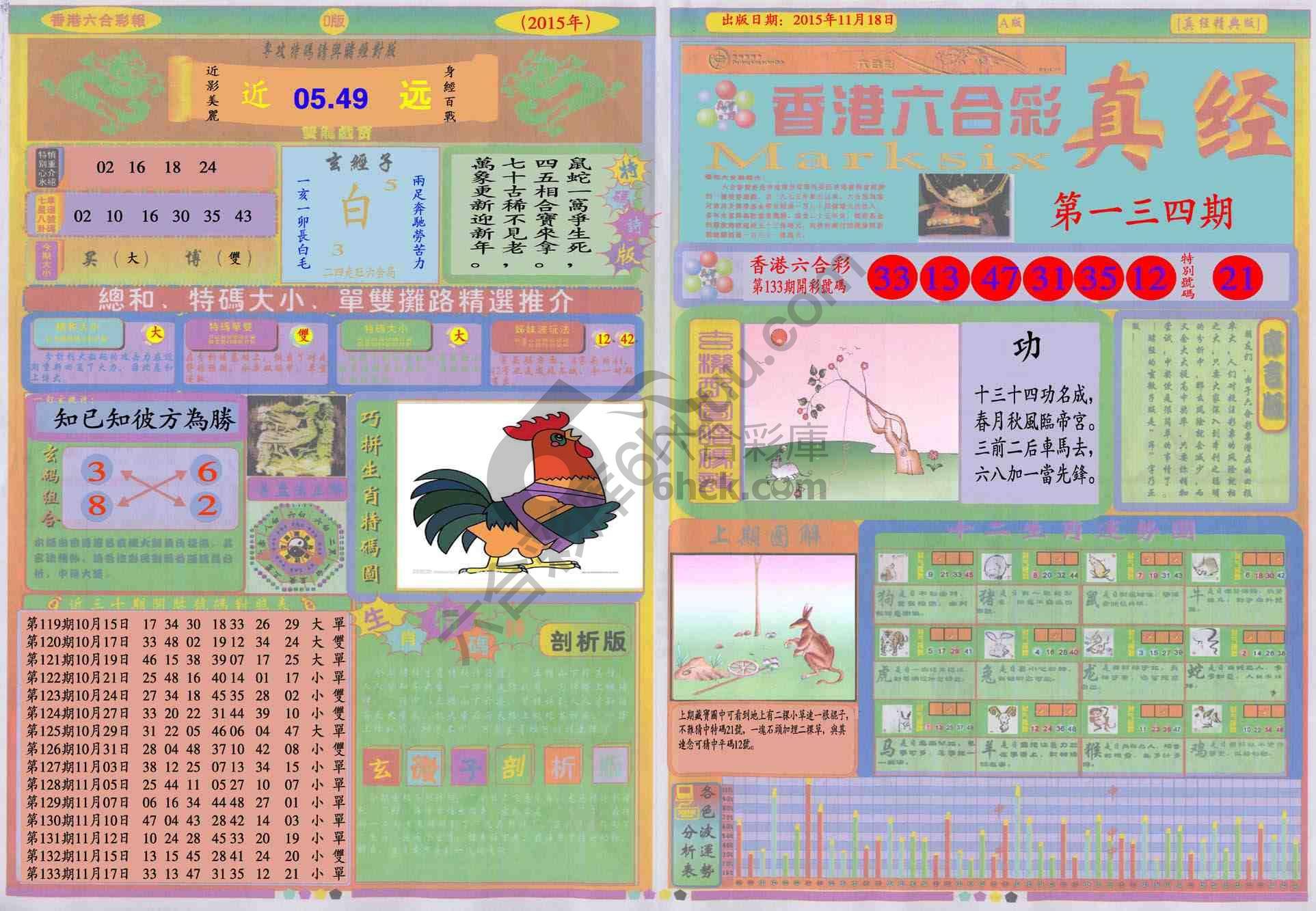 香港六合彩真经