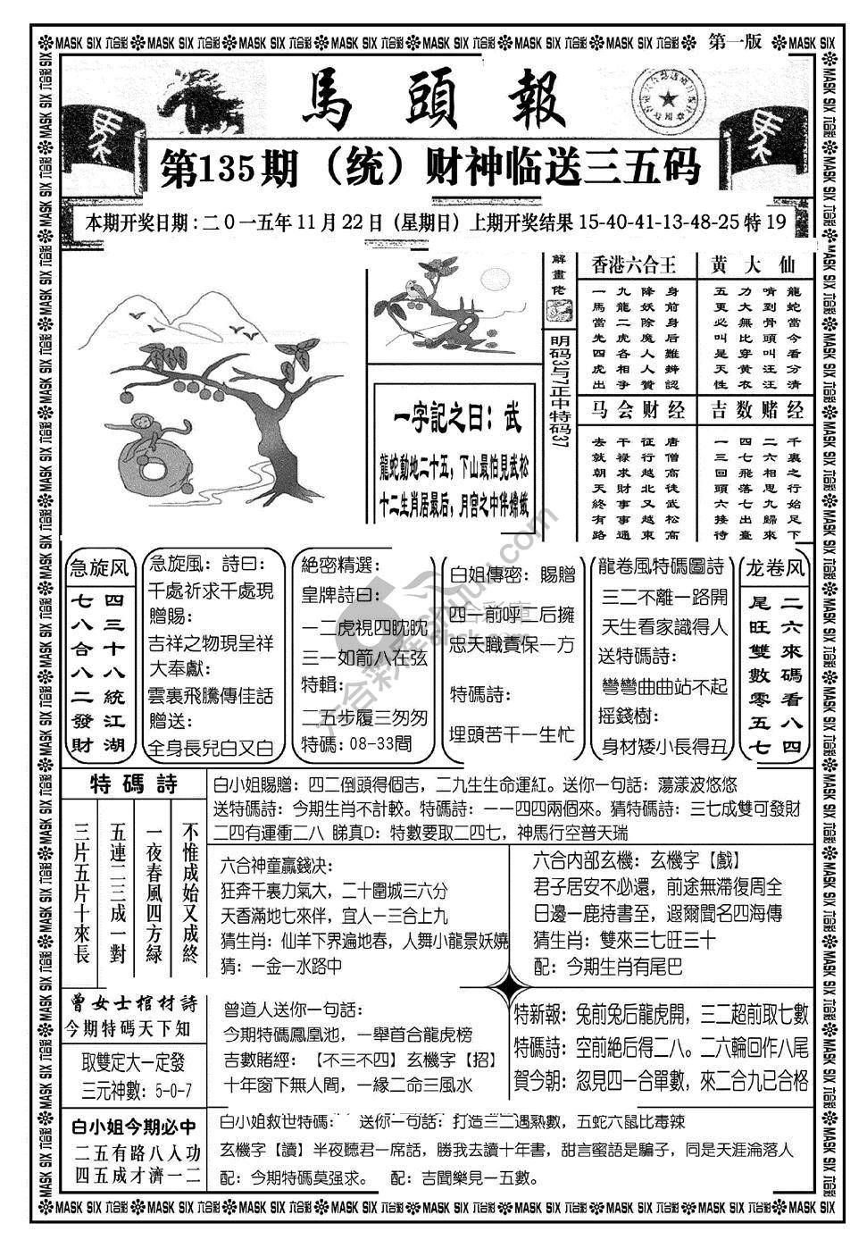 马头报