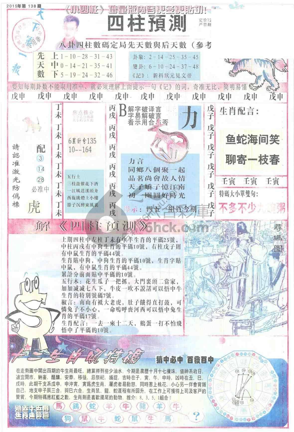 四柱预测