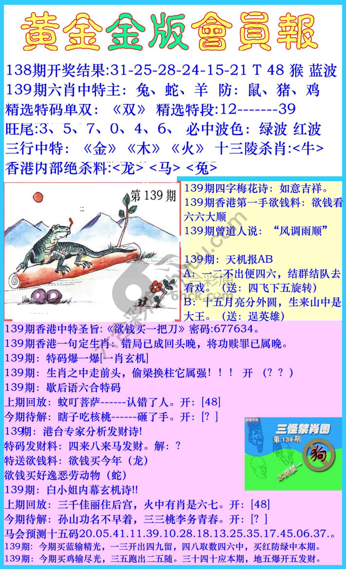 黄金金版会员报