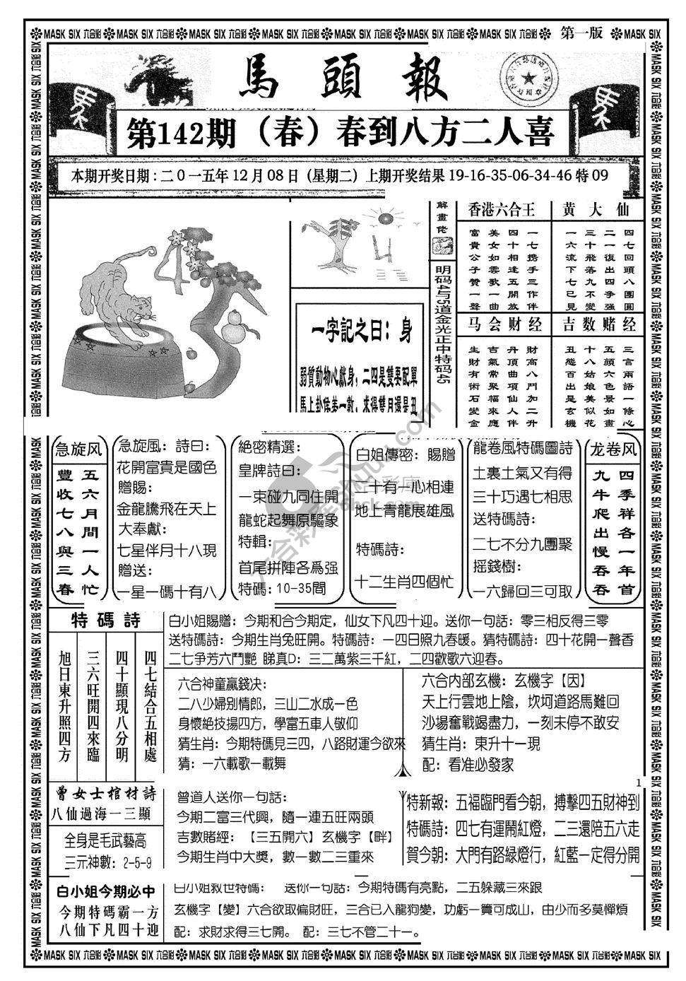 马头报