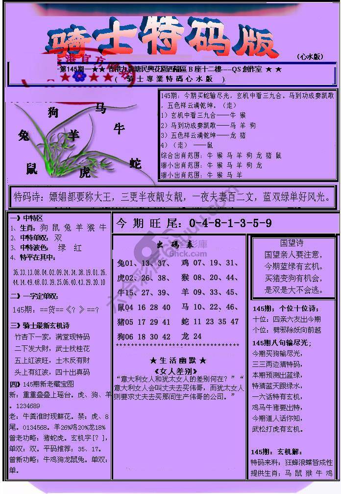 另类骑士特码版