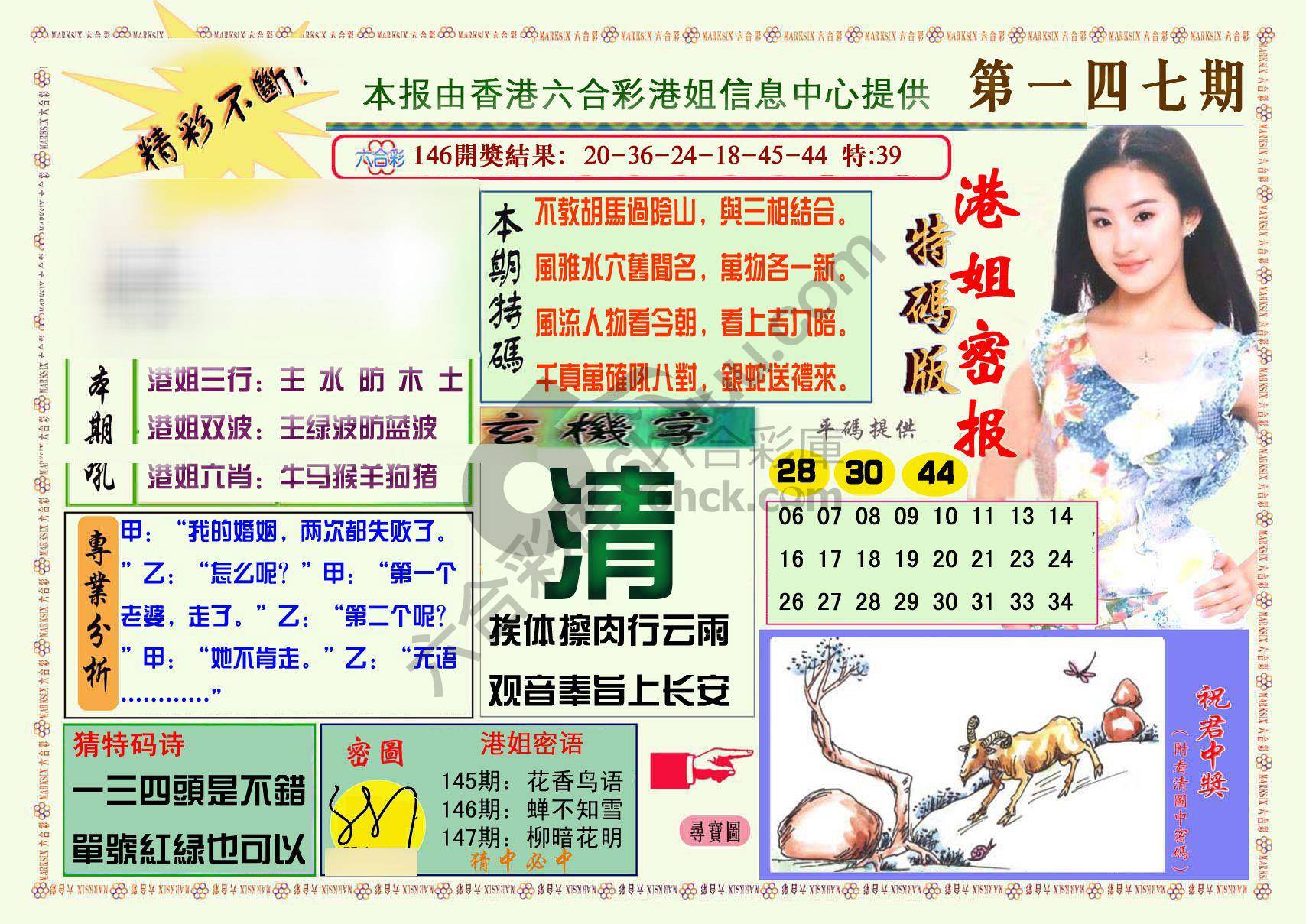 港姐密报