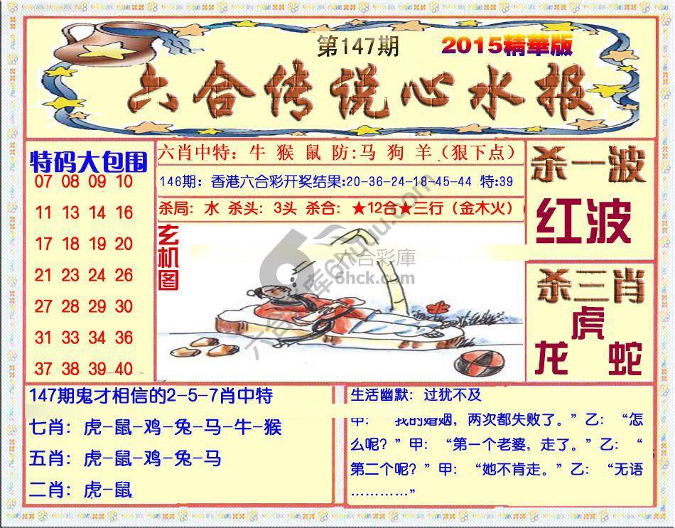 六合传说心水报