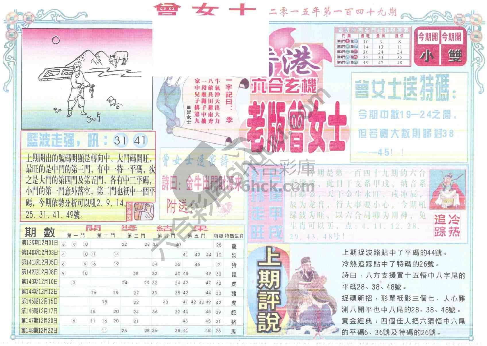 老版曾女士