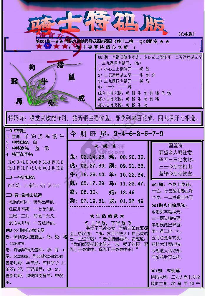 另类骑士特码版