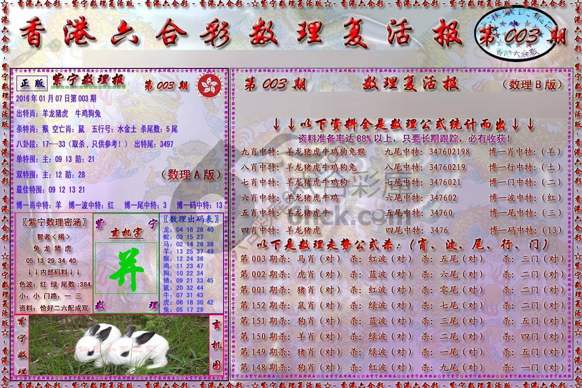 数理复活报