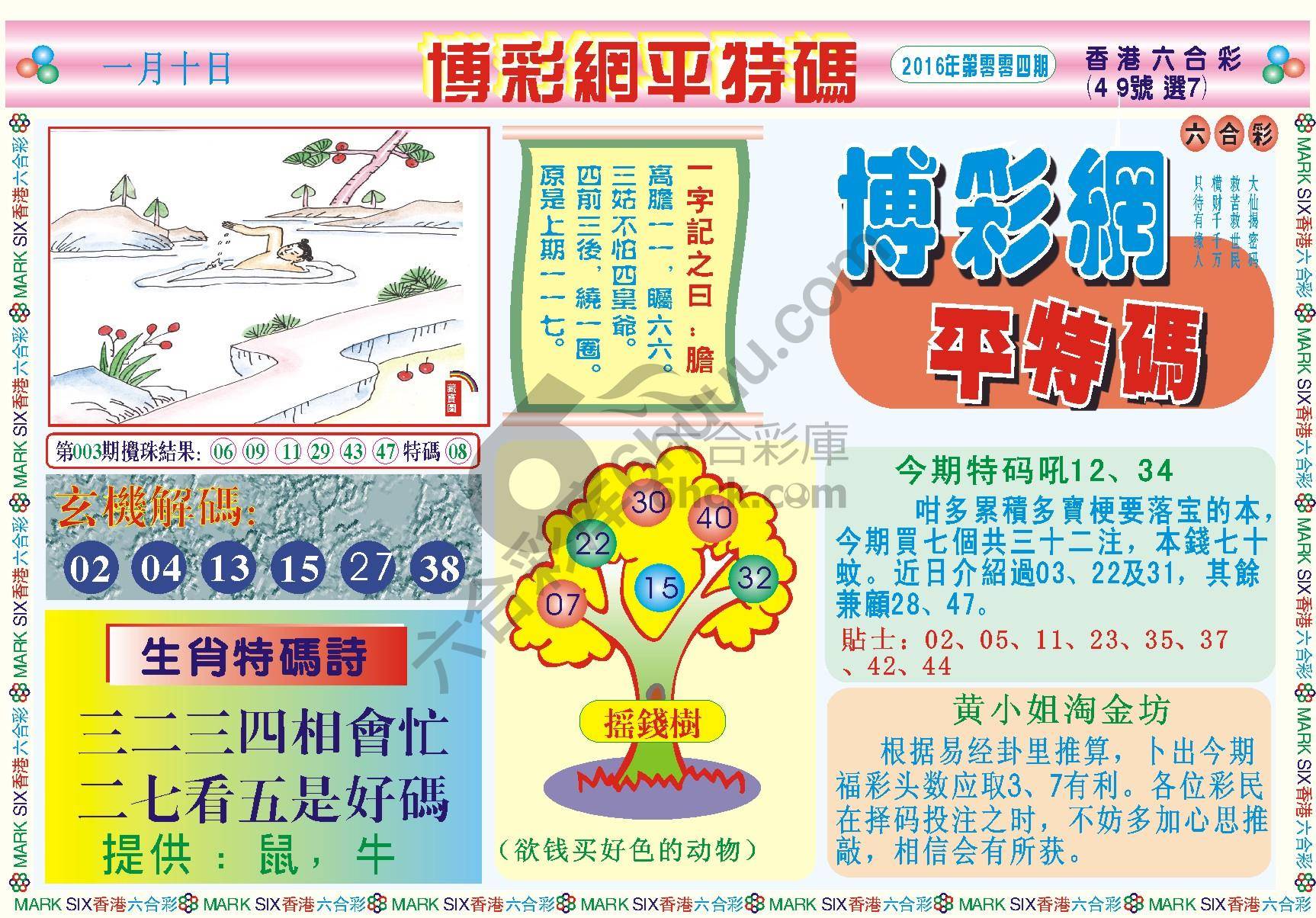 博彩网平特码