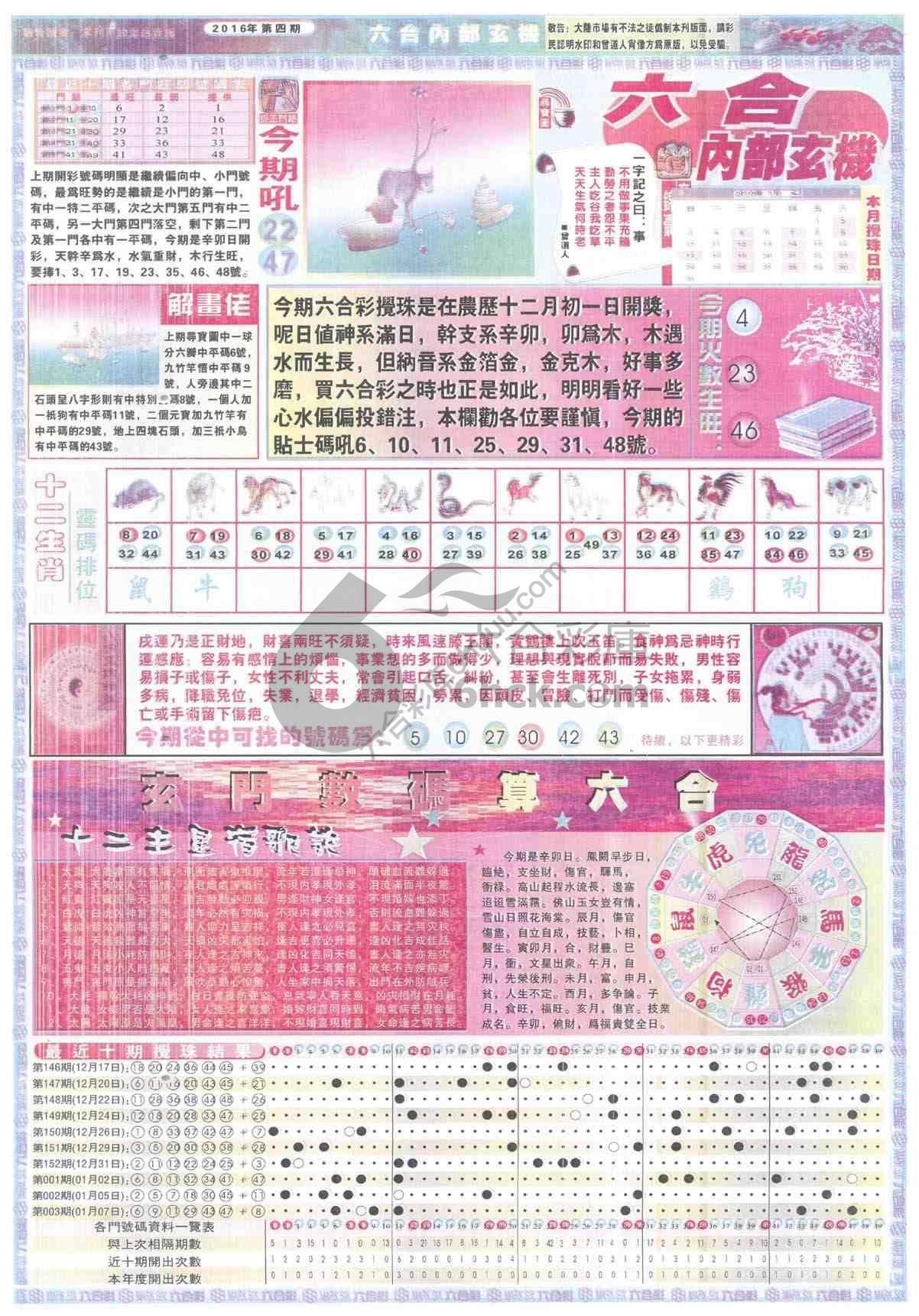 六合内部玄机