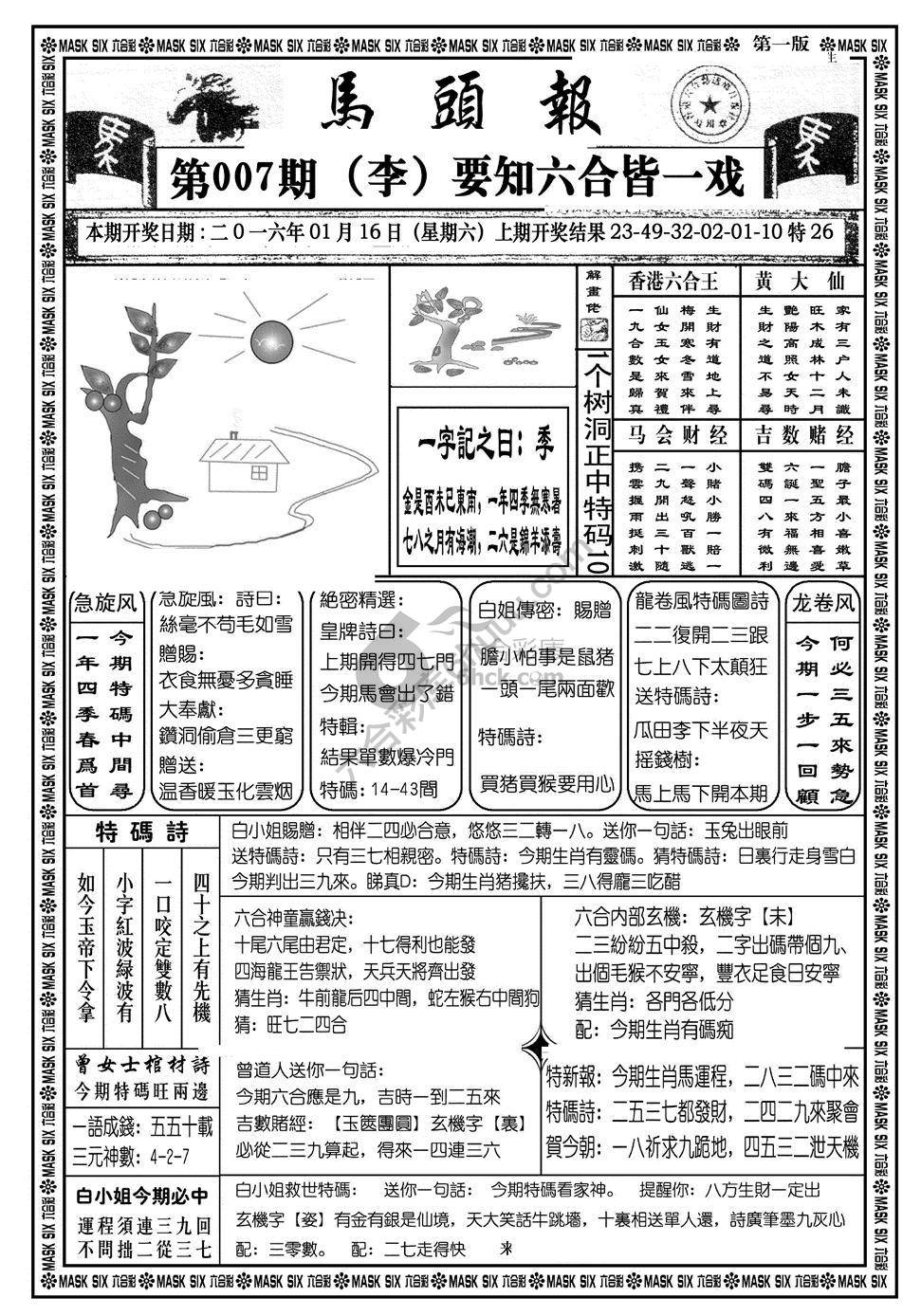 马头报