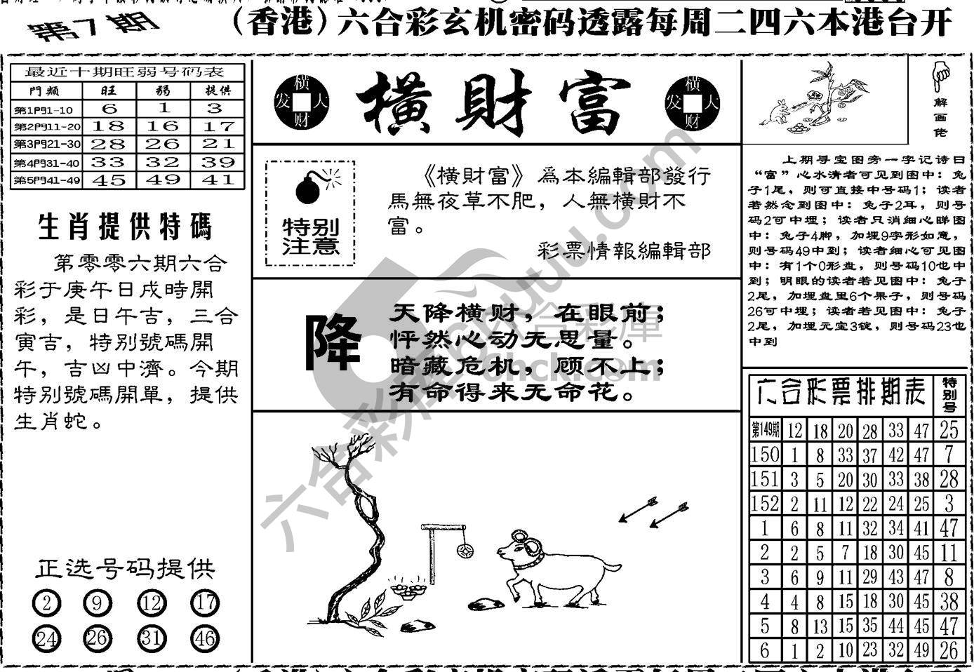 横财富