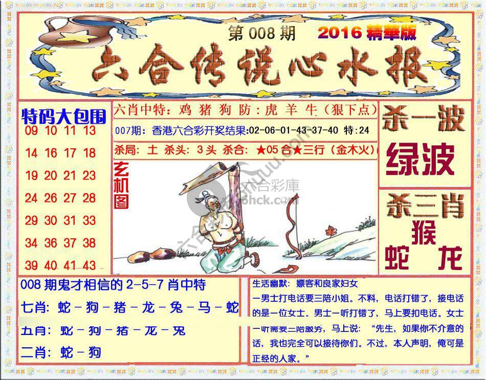 六合传说心水报