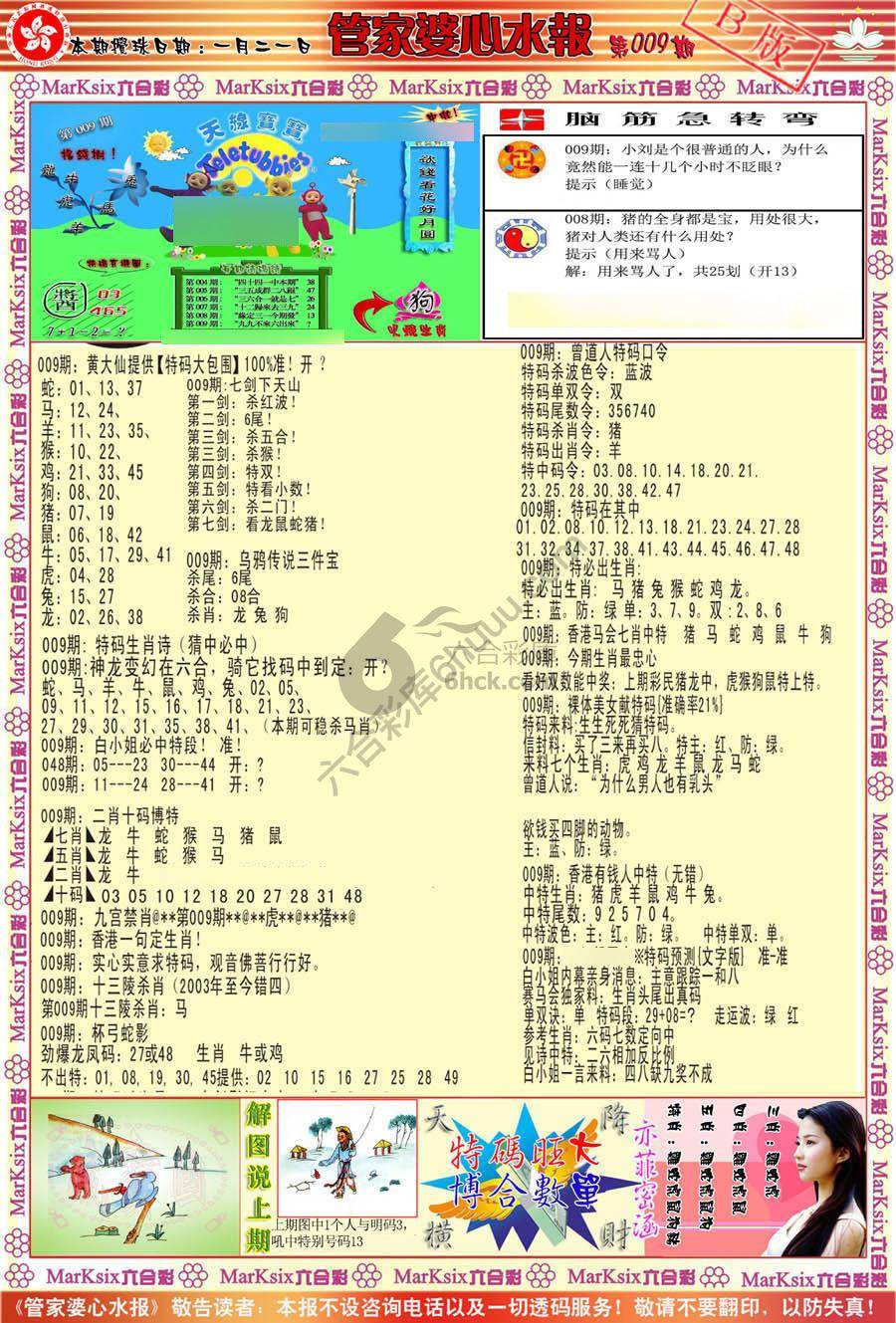 管家婆心水报