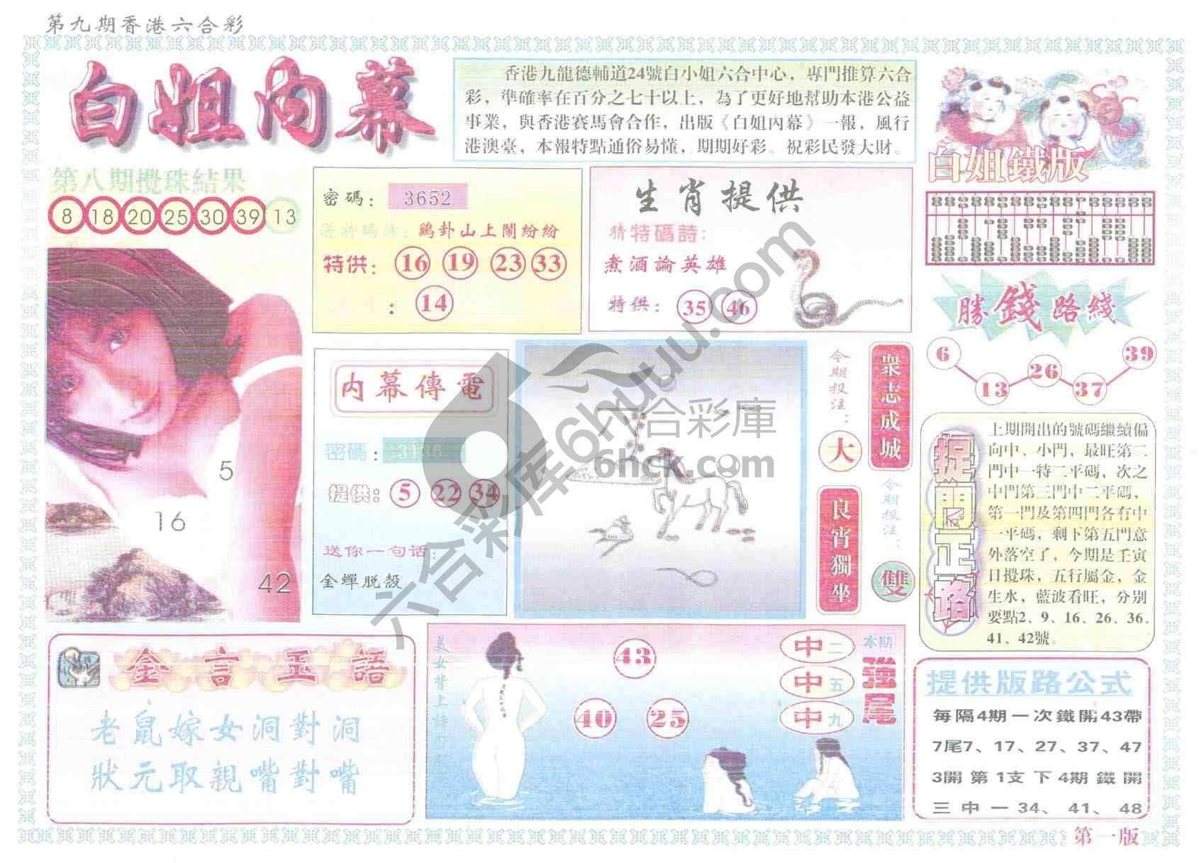 白姐内幕