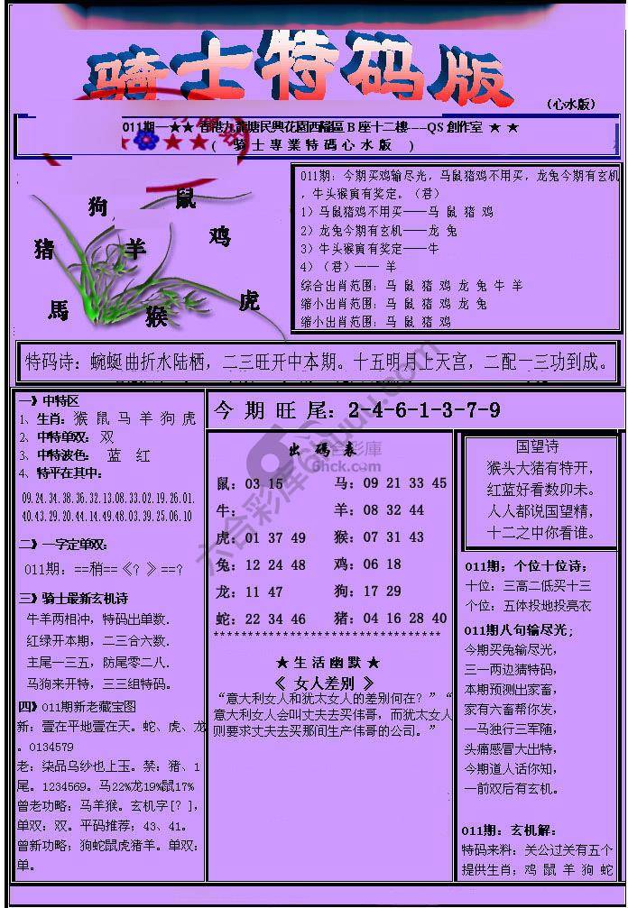 另类骑士特码版