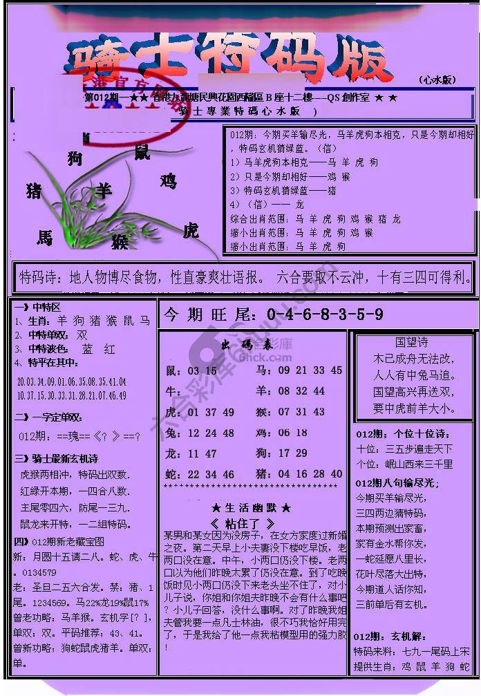 另类骑士特码版