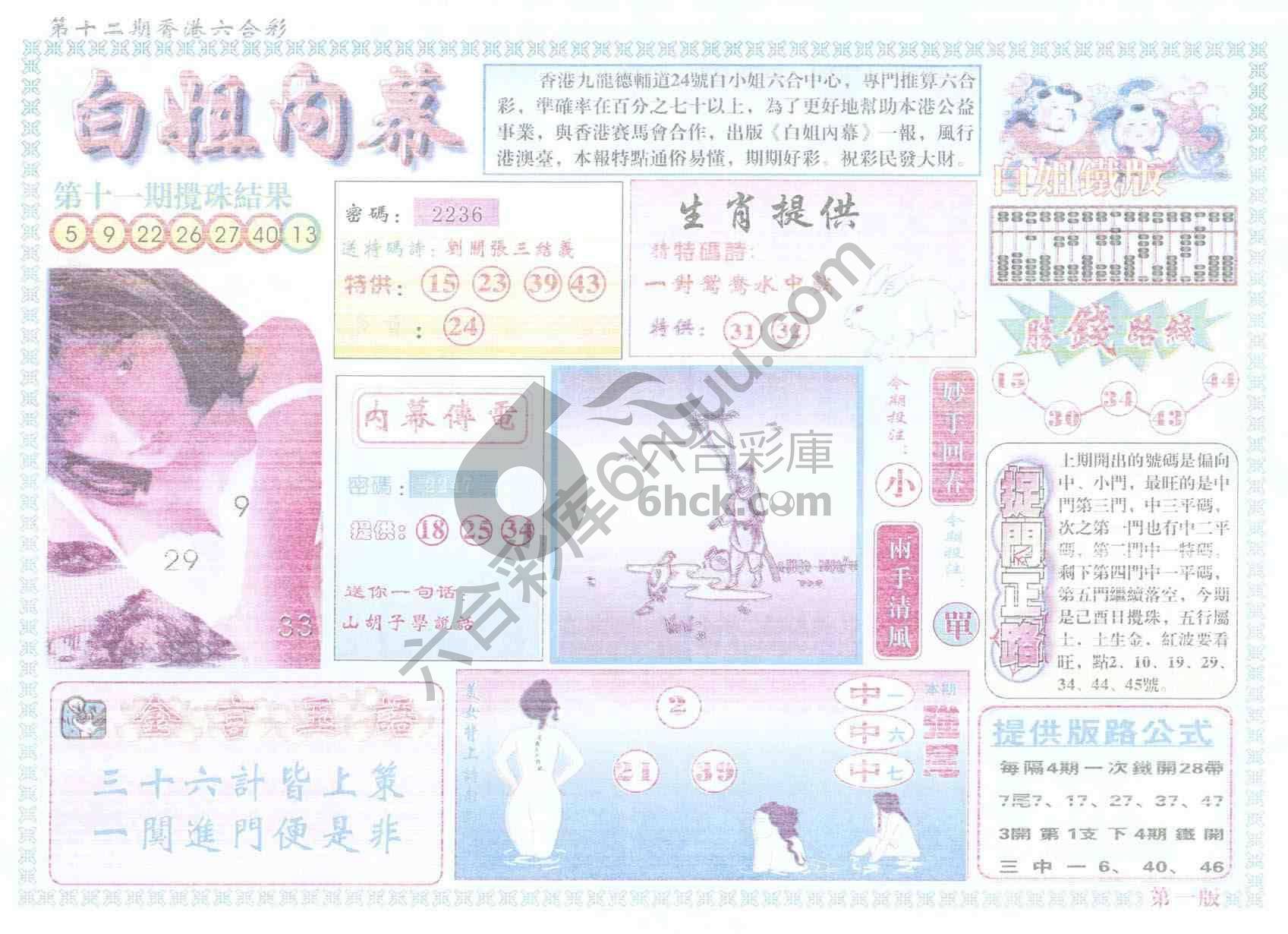 白姐内幕