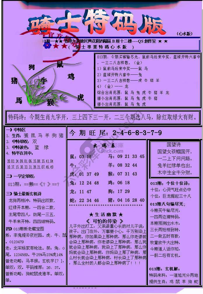 另类骑士特码版