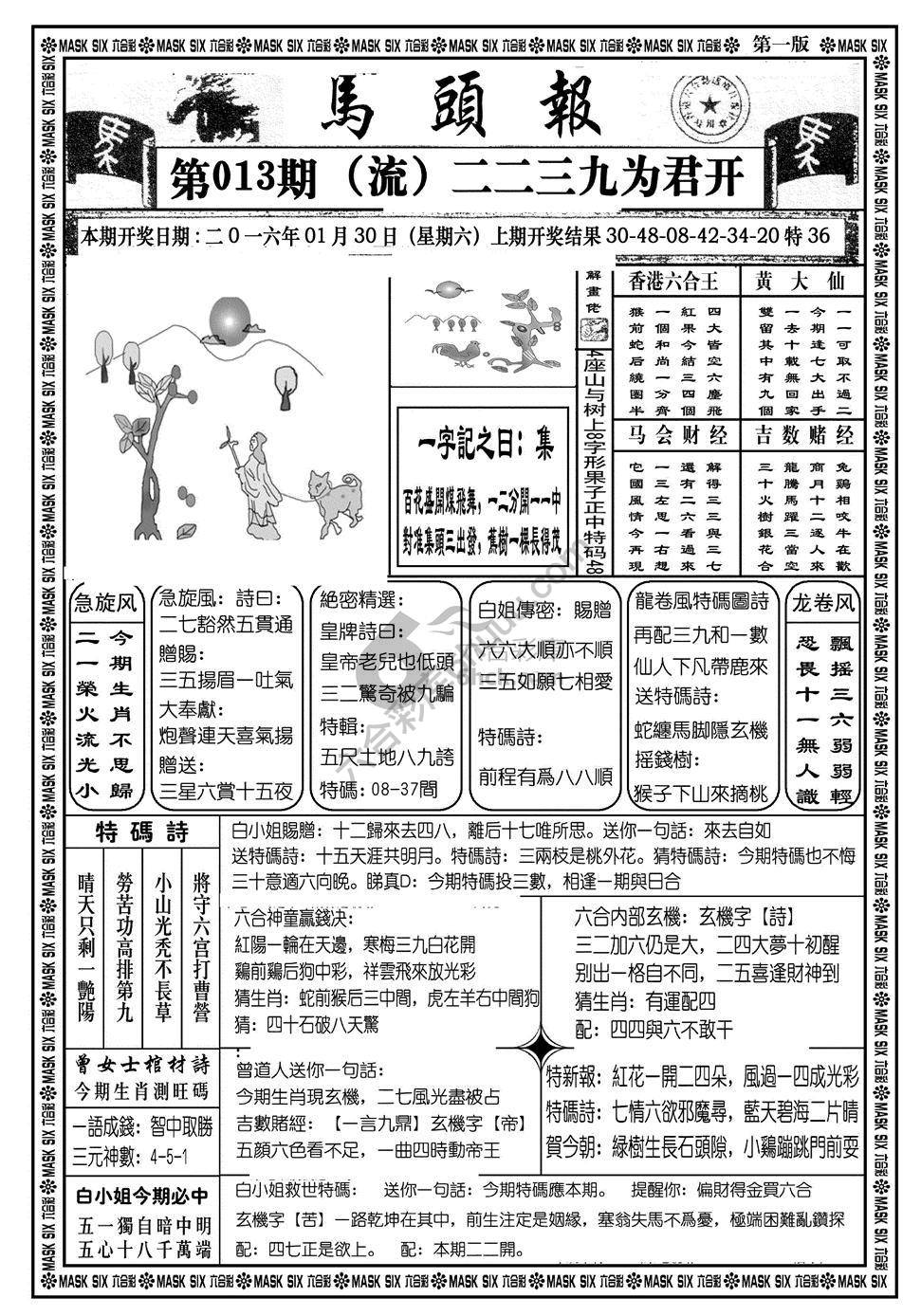 马头报