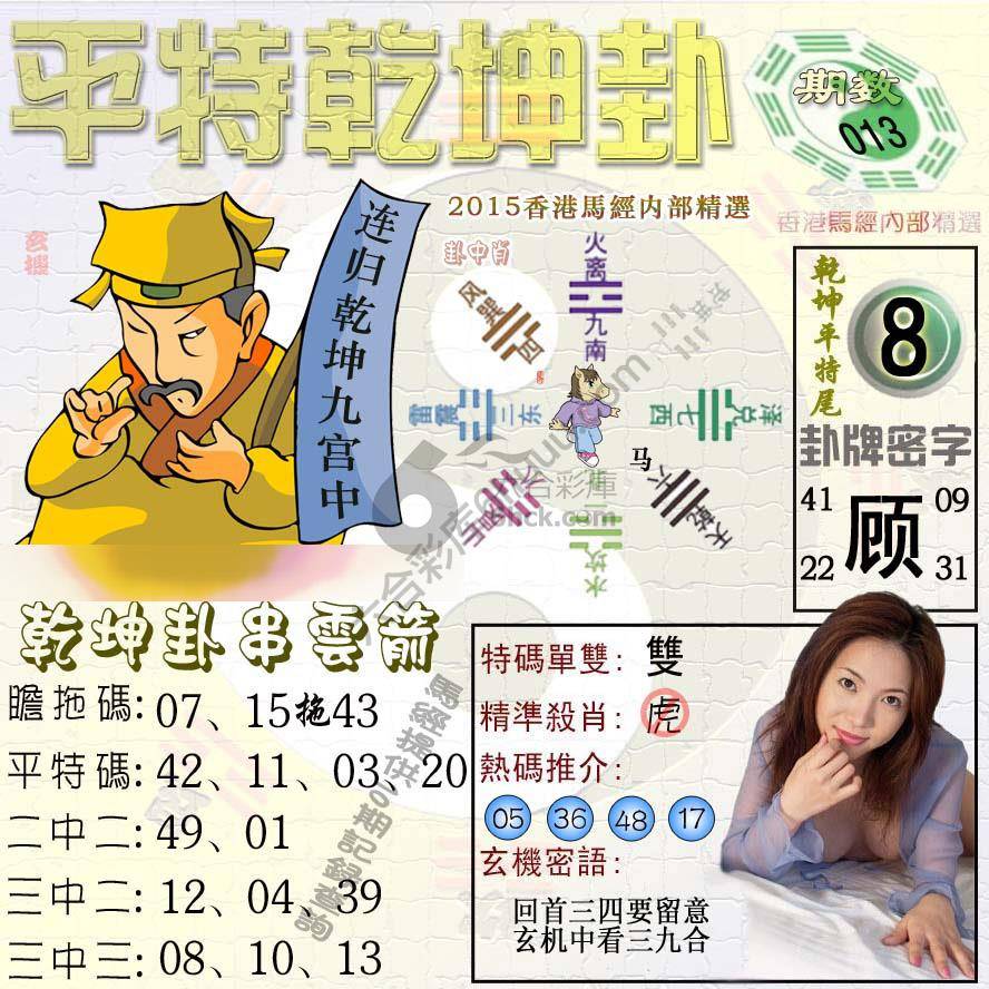 平特乾坤卦