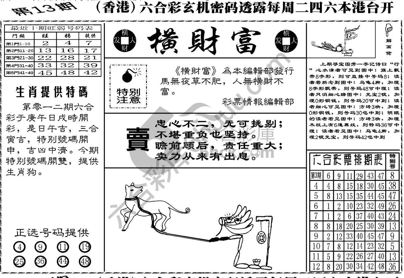 横财富