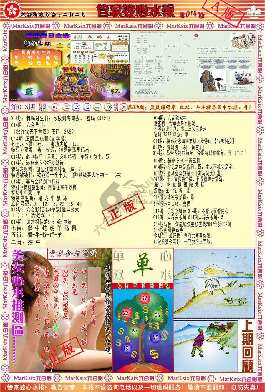管家婆心水报