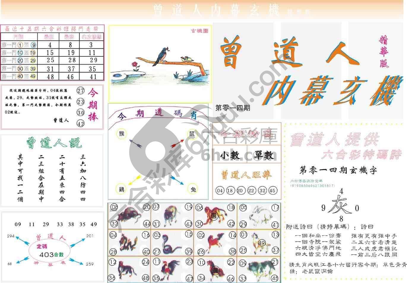 曾道人内幕玄机(精华版)