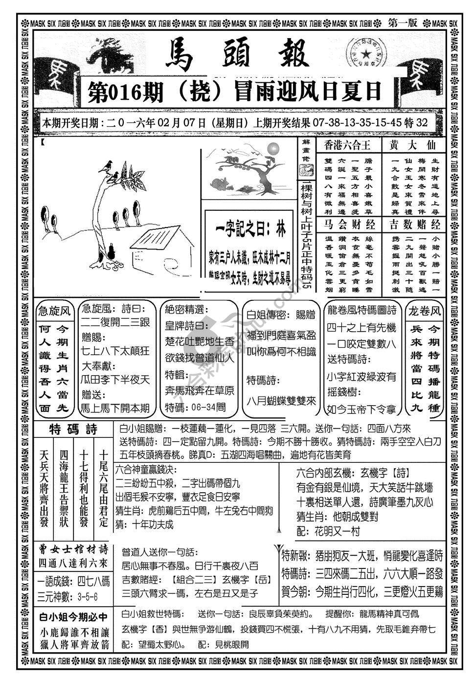 马头报